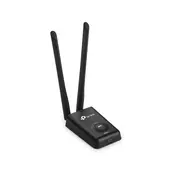 TP-Link Wi-Fi USB Adapter 300Mbps, 1T2R, 2.4GHz, High power do 500mw, 2x5dBi eksterna antena