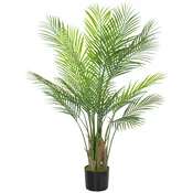 HOMCOM HOMCOM umetna rastlina plastika, cement O16,5 x 120V cm zelena, (5000242189)