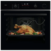 Vgradna pečica, AEG 6000 SenseCook with SteamCrisp, TR6PB531SB