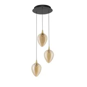 NALI VISILICA ZLATNA LED 18W 1179lm 3000K IP20