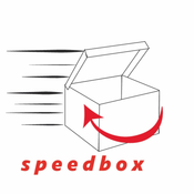 LEITZ Esselte Speedbox brzo sklopiva posuda s poklopcem za turpija, bijelo-crvena