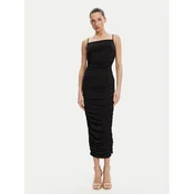 MICHAEL Michael Kors Cocktail obleka MS582MIH6J Črna Slim Fit