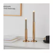 Eglo 422221 - SET 2x LED sveca ANTANABE LED/1xAAA 15 cm bež