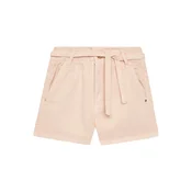 Guess Hlače iz tkanine J5GD15 WH630 Roza Regular Fit