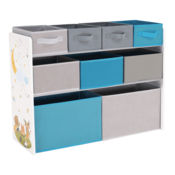 eoshop Organizator/regál za igrače, večbarvno/vzorec, DARLING TIP 2