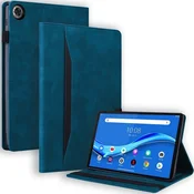GS Ovitek za Lenovo Tab One 8,7 z zavihkom in režami za kartice, moder