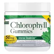 Natures Answer - Gumi bonboni s klorofilom, naravna meta 50 mg - 60 kosov