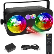 POCRSRET 6-v-1 disko LED svetlobna krogla za zabave