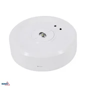 Luxmena okrogla LED zasilna svetilka 3W IP40 z autotestom BM-C91-SKL-R-3SC-AT2H-CNBOP