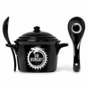Skodelica z žlico ALCHEMY GOTHIC - So Hungry - MRB4