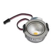 Hera Vrtljiva vgradna svetilka LED SR 45-LED - Dnevna soba/jedilnica - Sodobni - iz nerjavečega jekla - Kovina