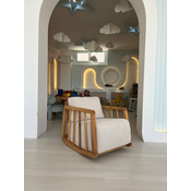 ATELIER DEL SOFA Fotelja Kidi White