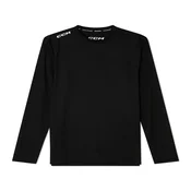 Moška majica CCM Team LS Tee Black L