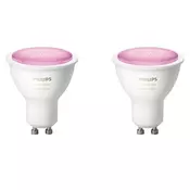 Philips Hue WHITE & COLOR AMBIANCE LED ŽARULJA 2xGU10/4,3W/2000-6500K+RGB/350lm
