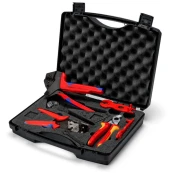 Knipex 7-delni set alata za fotovoltaiku, za konektore za solarne kablove MC4 (Multi-Contact) - (97 91 04 V01)