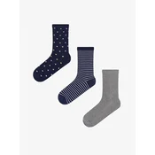 Penti Nogavice PENTI Dotty Crew-Socken mit Punktemuster, glänzend, Paar mešane barve