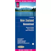 World Mapping Project Reise Know-How Landkarte Neuseeland (1:1.000.000). New Zealand. Nouvelle Zélande. Nueva Zelanda