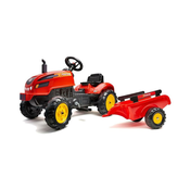 Traktor X crveni sa prikolicom Falk 2046ab