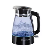 slomart Električni kuhalnik vode Russell Hobbs 26080-70, 1.7 L, 2400 W, črn, prozoren - hitra priprava popolne skodelice ????