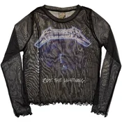 Metallica Ride The Lightning (Back Print) Black S Ženske Majica