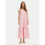 United Colors Of Benetton Poletna obleka 4SZRDV0B8 Roza Relaxed Fit