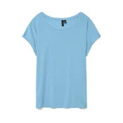 VERO MODA Majica VMAVA svetlo modra