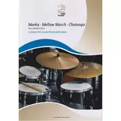 MERTENS:MARKA-MELLOW MARCH-CHATOOGA FOR SNARE DRUM AND PIANO