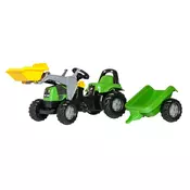 ROLLY TOYS traktor na pedale Deutz-Fahr + utovarivac + prikolica