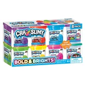 CRAZART slime set Bold & Bright 8 pcs