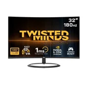 Ukrivljen igralni monitor Twisted Minds TM32CFHD180VA - 32, FHD, 180 Hz, VA, 1 ms (PC)