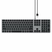 Satechi Aluminum Wired Keyboard for Mac - US - Space Gray