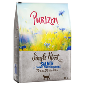 Snižena cijenš 3 x 2,5 kg Purizon - Single Meat losos s cvijetom različka 3 x 2,5 kg