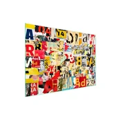 shumee Zaščita za stekleno kuhalno ploščo 70x52 Pop Art