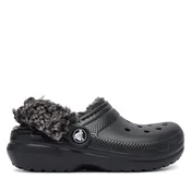 Natikači Crocs Classic Fleece Lined Clog K 212856 Črna