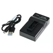 Polnilec za baterijo GoPro Hero 5/Hero 6/Hero 7, MicroUSB