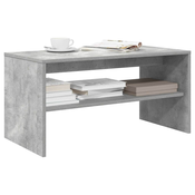 TV ormaric od iverice siva boja betona 80 x 40 x 40 cm
