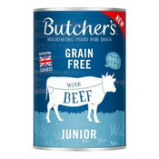 Butchers Dog Original Junior govedina v želeju, konz. 400g