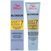 Wella Blondor Soft Blonde 7 Crema decolorante per capelli 200g