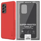 Nillkin Super Frosted Shield Pro ovitek za Samsung Galaxy A73 rdeč