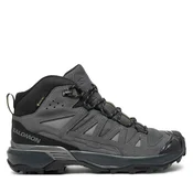 Salomon Trekking čevlji X Ultra 360 Leather Mid Gore-Tex L47570800 Črna