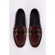 Trendyol Shoes Ženske mokasine Takss26La00009, Bordo