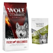 12 kg suhe hrane Wolf of Wilderness + Snack gratis! - Fiery Volcanoes - jagnjetina + Green Fields - jagnjetina (monoprotein)