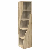 Vidaxl Kotna omarica Sonoma hrast 32x32x140cm Konstruiran les