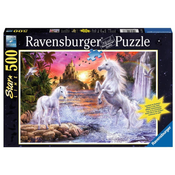 Ravensburger puzzle (slagalice) Jednorog na reci RA14873