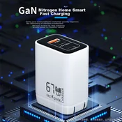 Mryc Punjac, USB-C na USB-C, 3 porta, 67W