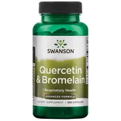 Swanson – Kvercetin in Bromelain, 100 kapsul