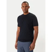KARL LAGERFELD Majica 655006 562301 Mornarsko modra Slim Fit