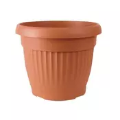 Prosperplast Plastični cvetlični lonec NOVA 20, rjav, 16 cm, 11,6 l, za notranje prostore