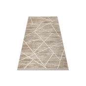 RugsX Moderna preproga DUKE 51557 bež/krem - Geometrična, strukturiran, zelo mehak, resice 240x330 cm, (21994116)
