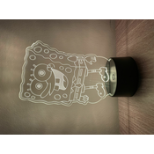 GENTILIS Sunder Bob LED Lampa, RGB